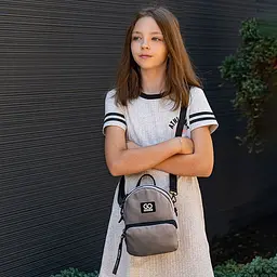 Міні рюкзак-сумка GoPack Education GO24-181XXS-1 бежевий - мініатюра 11