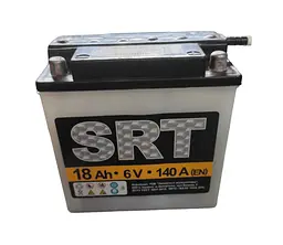 Акумулятор 6V18a.h (145*75*140mm) Україна SRT