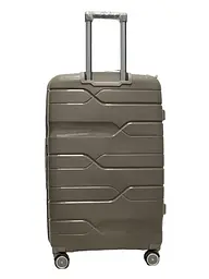 Валіза велика L поліпропілен Milano bag 0306 76×49×31см 82л Шампань - мініатюра 3