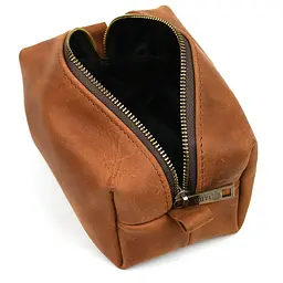 Шкіряний несесер косметичка TARWA 17х9х8.5 см acs0032133 - мініатюра 2