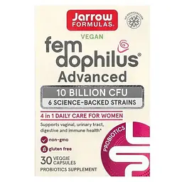 Пробіотики для жінок Jarrow Formulas Advanced 10 млрд КУО 30 вегетеріанських капсул - мініатюра 3