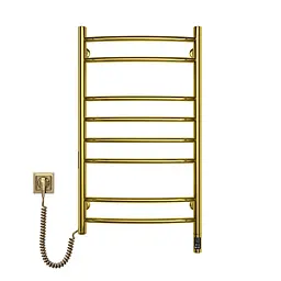 Електрична рушникосушка Navin Камелія 480x800 Sensor, золото, ліва 12-112033-4880, Золотий, Ліве, Електронний