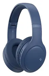 Навушники бездротові Havit H633BT, синій, bloetooth 5.1, мікрофон, динаміки 40 мм, Type-C, 350 mAh (HV-H633BT)