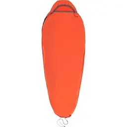 Вкладиш у спальник Sea to Summit Reactor Extreme Sleeping Bag Liner, Standart, Mummy w/ Drawcord 198 Помаранчевий