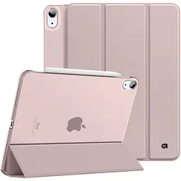 Чохол-книжка на планшет Apple iPad 10.9 (2022) A2696/A2757/A2777/10.9 (2024)/11 (2025) A16, Flex Case, pink, протиударний, обкладинка з трискладовою підставкою та авто. пробудженням для планшета 10.9 ,11 , шкіряний, на магніті - мініатюра 2