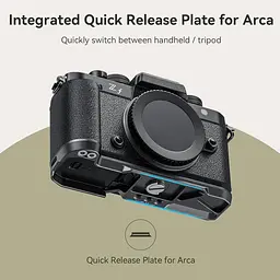 Рукоятка L-подібної форми SmallRig Z для Nikon з ергономічною силіконовою рукояткою, вбудованою швидкознімною пластиною для Arca - мініатюра 3