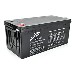 Акумуляторна батарея літій-залізо-фосфатна 25.6В 100А*год Ritar LiFePO4 25.6V 100Ah 2560Wh (44-00310) - мініатюра 2