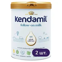 Суха молочна суміш Kendamil Classic 2 6-12 міс. 1.6 кг (2 шт. х 800 г)