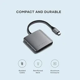 USB-C хаб Satechi 4-в-1 з USB 3.2 10Gbps та зарядкою PD 100W - мініатюра 4
