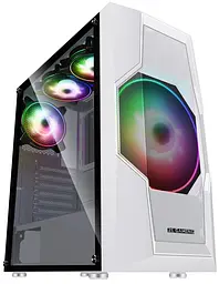 Корпус Turbo G2057W без БЖ 2xUSB3.0 1xUSB2.0 1x200мм ARGB 3x120мм ARGB VGA 345мм LCS 2E Gaming teh0018872