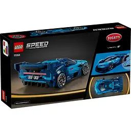 Конструктор LEGO Speed Champions Спортивний автомобіль Bugatti Vision Gran Turismo Hyper 284 деталі (77253) - мініатюра 9