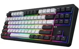 Клавіатура HATOR Rockfall 3 Mecha TKL Wireless Orange ENG ISO Black (HTK850EU) - мініатюра 2