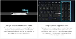 Топкейс ноутбука / верхня панель та клавіатура для ноутбука Asus Vivobook 16 (M1605) M1605YA (90NB10R1-R30UA0) Оригінал від Asus, Верхня панель клавіатури - мініатюра 4
