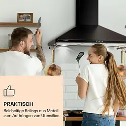 Витяжка ретро Klarstein Victoria 90 644,5 м³/час (10036451) - мініатюра 2