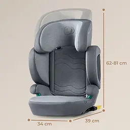 Автокрісло Kinderkraft Xpand 2 i-Size Rocket Grey сіре KCXPAN02GRY0000 (00-00305188) - мініатюра 8
