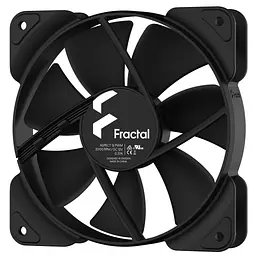 Кулер до корпусу Fractal Design Aspect 12 PWM Black (FD-F-AS1-1203) - мініатюра 2