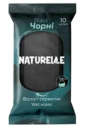 Вологі серветки універсальні Naturelle Classic Fresh&Mint 10 шт. Чорний колір