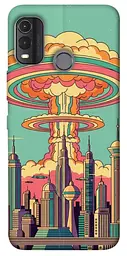 Чохол Demsky Сolorful explosion для Nokia G11 Plus