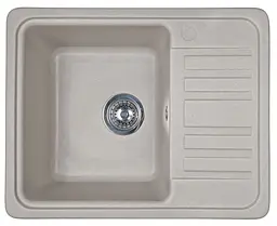 Кухонна мийка Adamant SMALL avena 570x455x180 мм, з крилом 57 см - мініатюра 1