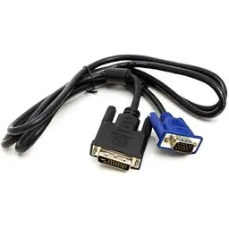 Кабель мультимедійний DVI M to VGA M 1.0m 24+5pin PowerPlant (CA911981)