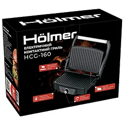 Електричний контактний гриль Hölmer 1600 Вт (HCG-160) - мініатюра 8