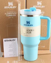 Термокухоль Stanley Quencher H2.0 Tumbler з неіржавкої сталі 1,18 л Powder Blue KT6007807