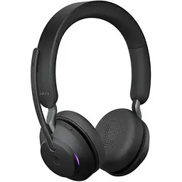 Комп'ютерна гарнітура Jabra Evolve 2 65 MS Stereo Black (26599-999-999) [113837] - мініатюра 2