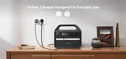 Зарядна станція Anker 535 PowerHouse 512 Вт/год - мініатюра 6