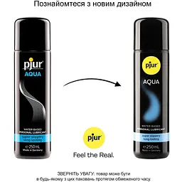 Лубрикант на водній основі Pjur Aqua 250 мл - мініатюра 3