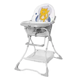 Стілець для годування TILLY Buddy Lilac Cat CARRELLO Сірий із ліловим