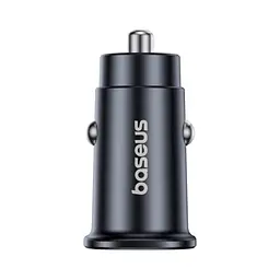 Автомобильное зарядное устройство для Baseus GoTrip DP1 Car Charger C+C 30W Черный C00072300123-01