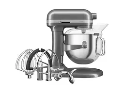 Кухонна машина KitchenAid Artisan 5KSM70SHXEMS з підйомною чашею 6.6 л «Срібний медальйон» - мініатюра 2