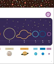 My First Book About Space: Montessori Activity Book - мініатюра 3
