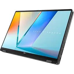 Ноутбук ASUS Vivobook 16 Flip TP3607AA-SI044X (16 F OLED, Intel Core 9 386H, 32 GB, 1 TB, Intel HD, W11P) Matte Gray (90NB17B1-M002U0) - мініатюра 7
