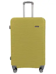Валіза велика Carbon 0508 ABS-пластик L Оливкова
