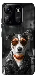 TPU чохол Demsky Jack rassel для Tecno Spark Go 2023