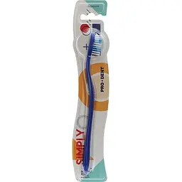 Зубна щітка Prodent Simply/Зубна щітка Prodent Simply середньої жорсткості  - мініатюра 3