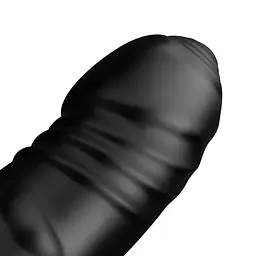 Фалоімітатор Buttr Black Hawk Curved Anal Dildo, 30.5 см - мініатюра 8