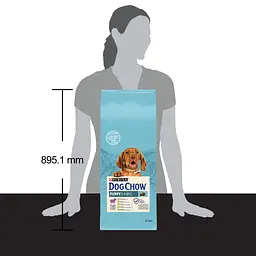 Сухий корм для цуценят Dog Chow Puppy <1, з ягням, 14 кг - мініатюра 4