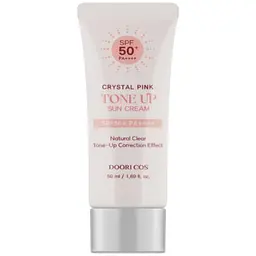 Крем тонуючий сонцезахисний Doori Cos Crystal Pink Tone Up Sun Cream SPF 50+ PA++ 50 мл