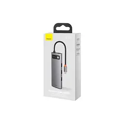 Usb-хаб (адаптер) Baseus Metal Gleam Series 8-in-1 Type-C to HDMI+Usb WKWG050013 - мініатюра 4