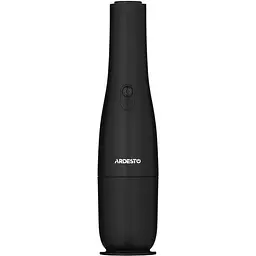 Пилосос автомобільний Ardesto 10 Вт автон. робота до 12 хв HEPA вертикальне зберігання чорний