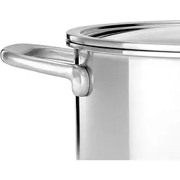 Каструля KitchenAid Multi-Ply Stainless Steel з кришкою 24 см 4.9 л (CC003260-001) - мініатюра 3