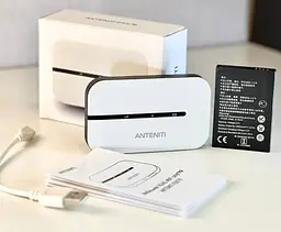 4G LTE WI-FI роутер ANTENITI E-5576 АКБ 4500mAh 2xTS9 - мініатюра 4