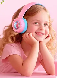 Дитячі бездротові навушники з єдинорогом Onikuma B-75 з Bluetooth 5.4, RGB підсвіткою Рожеві - мініатюра 10