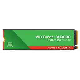 Накопичувач SSD 1TB WD Green SN3000 G4 M.2 NVME (WDS100T4G0E)