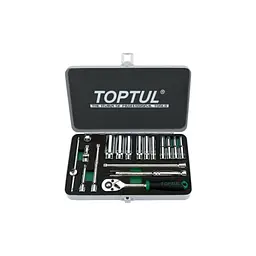 Набір інструментів Toptul дюймових 1/4" 18од. 3/16"-9/16" (GCAD1813)