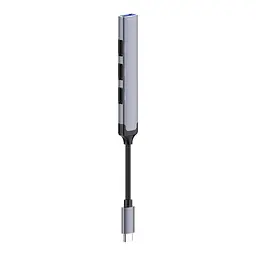 Концентратор ColorWay USB-C 4-в-1 USB2.0х3/USB3.0 (CW-HUB04) - мініатюра 8