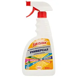 Спрей для чищення ванн San Clean Генеральне прибирання Лимон 500 г (4820003543009)
