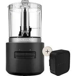 Кухонний мінікомбайн KitchenAid Go з акумулятором чорний 12V (5KFCR531BM) - мініатюра 6